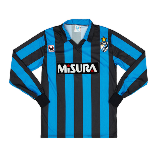 1988-89 FC Internazionale Milano 1a Equipacion Manga Larga