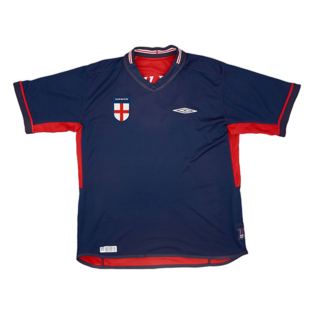 2002 Inglaterra 2a Equipacion