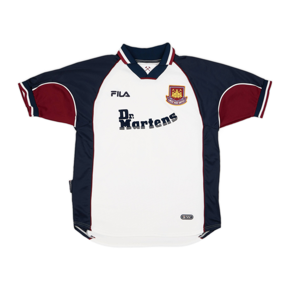 1999-01 West Ham United FC 2a Equipación