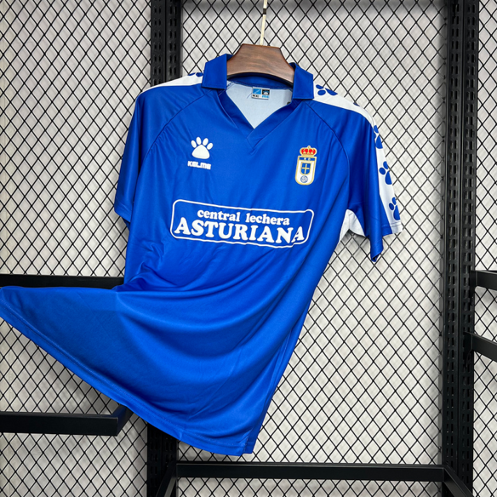 1990-91 Real Oviedo 1a Equipacion