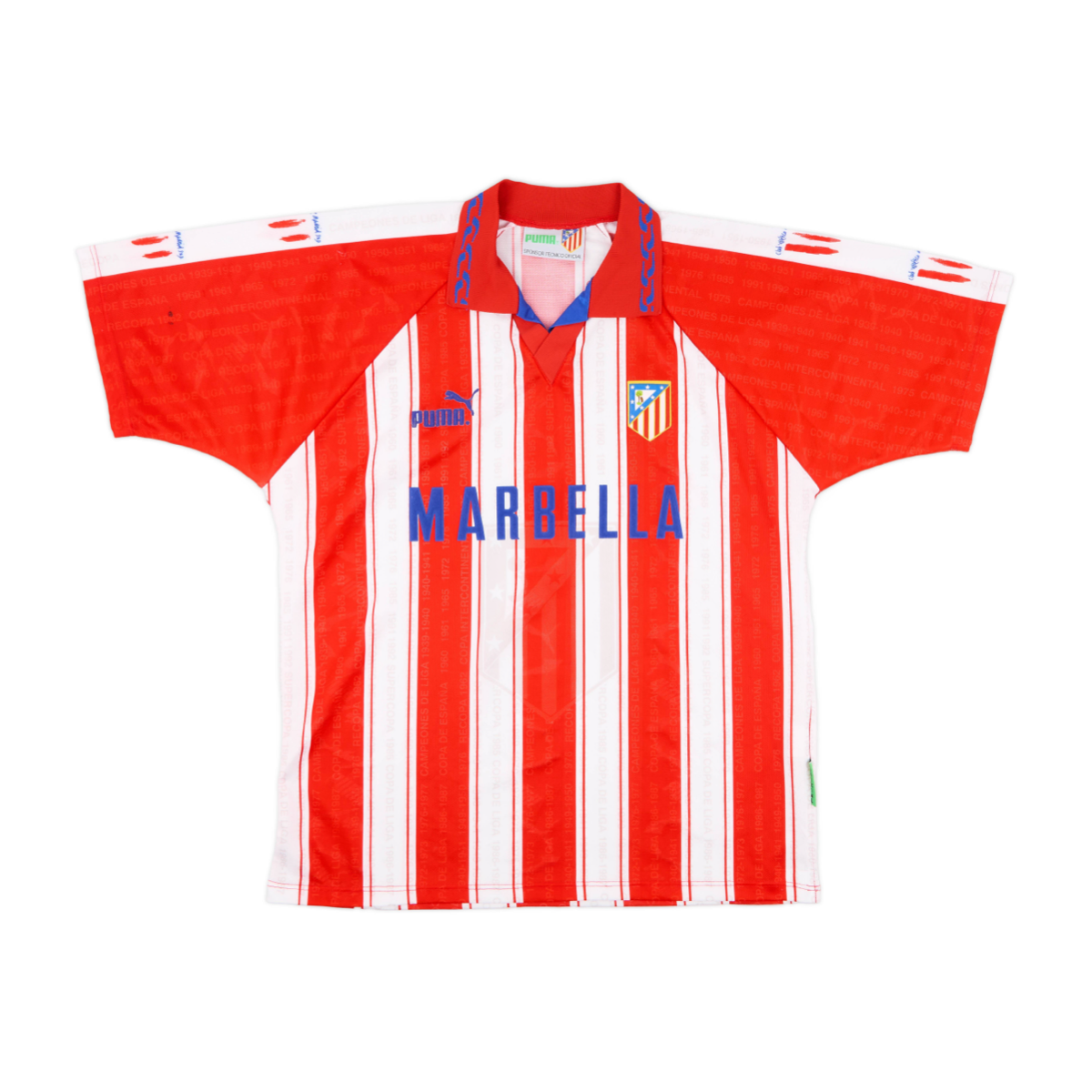 1995-96 Atlético de Madrid 1a Equipacion
