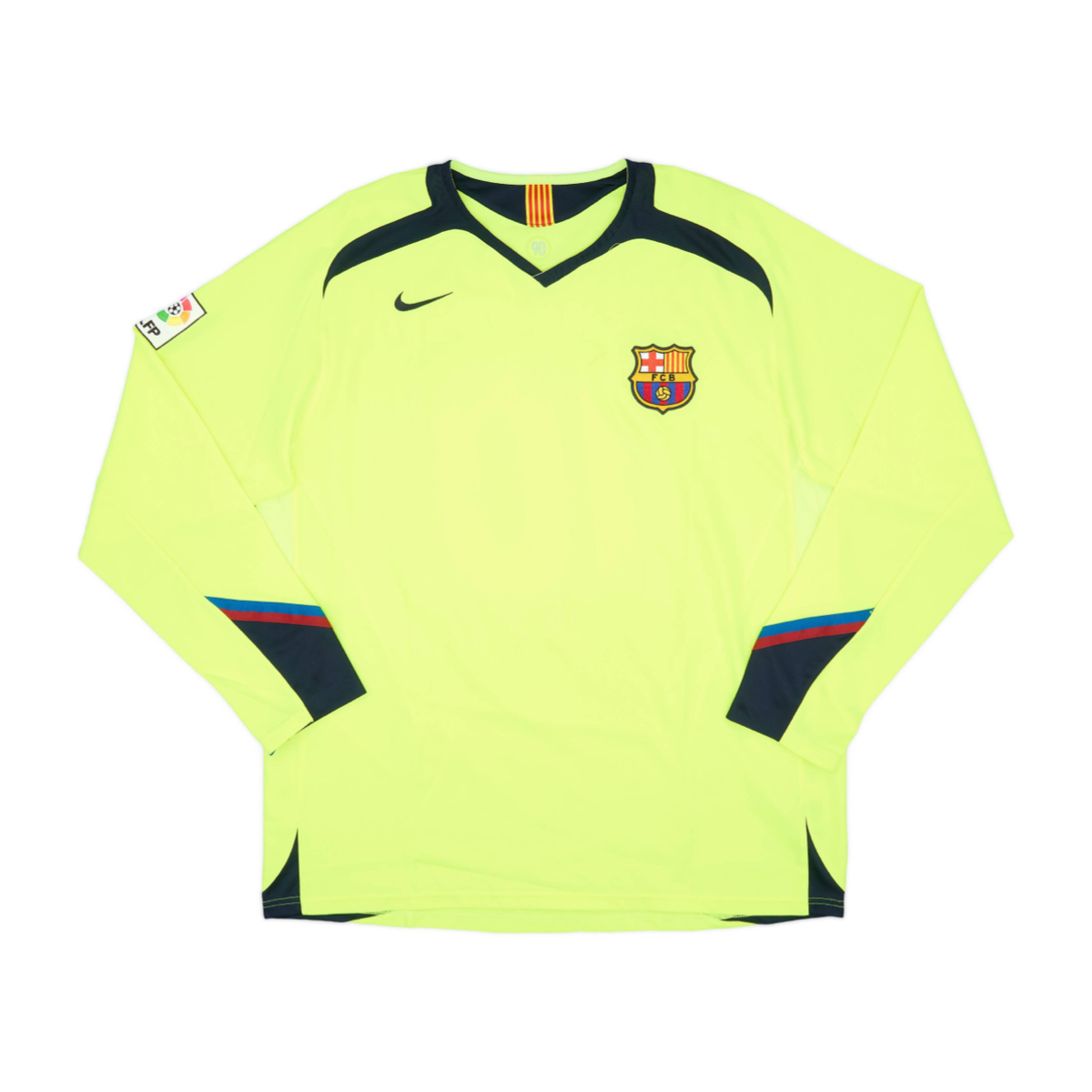 2005-06 FC Barcelona 2a Equipacion Manga Larga