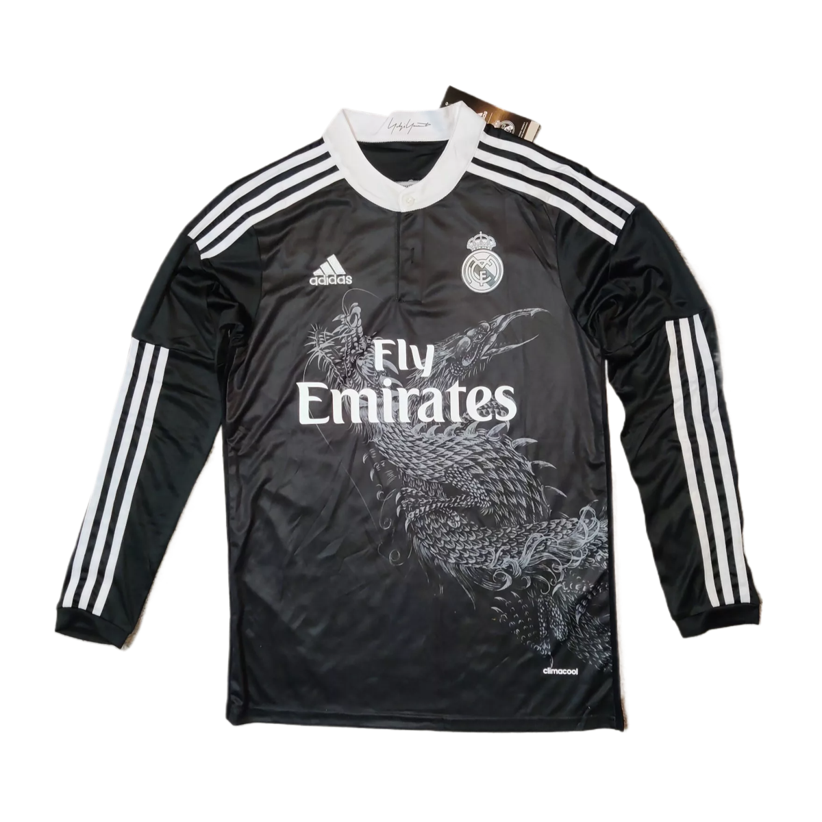 2014-15 Real Madrid CF 3a Equipacion Manga Larga