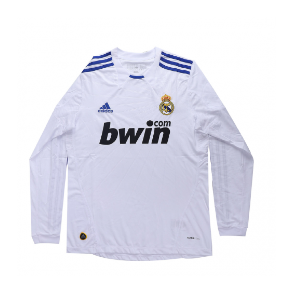 2010-11 Real Madrid CF 1a Equipacion Manga Larga