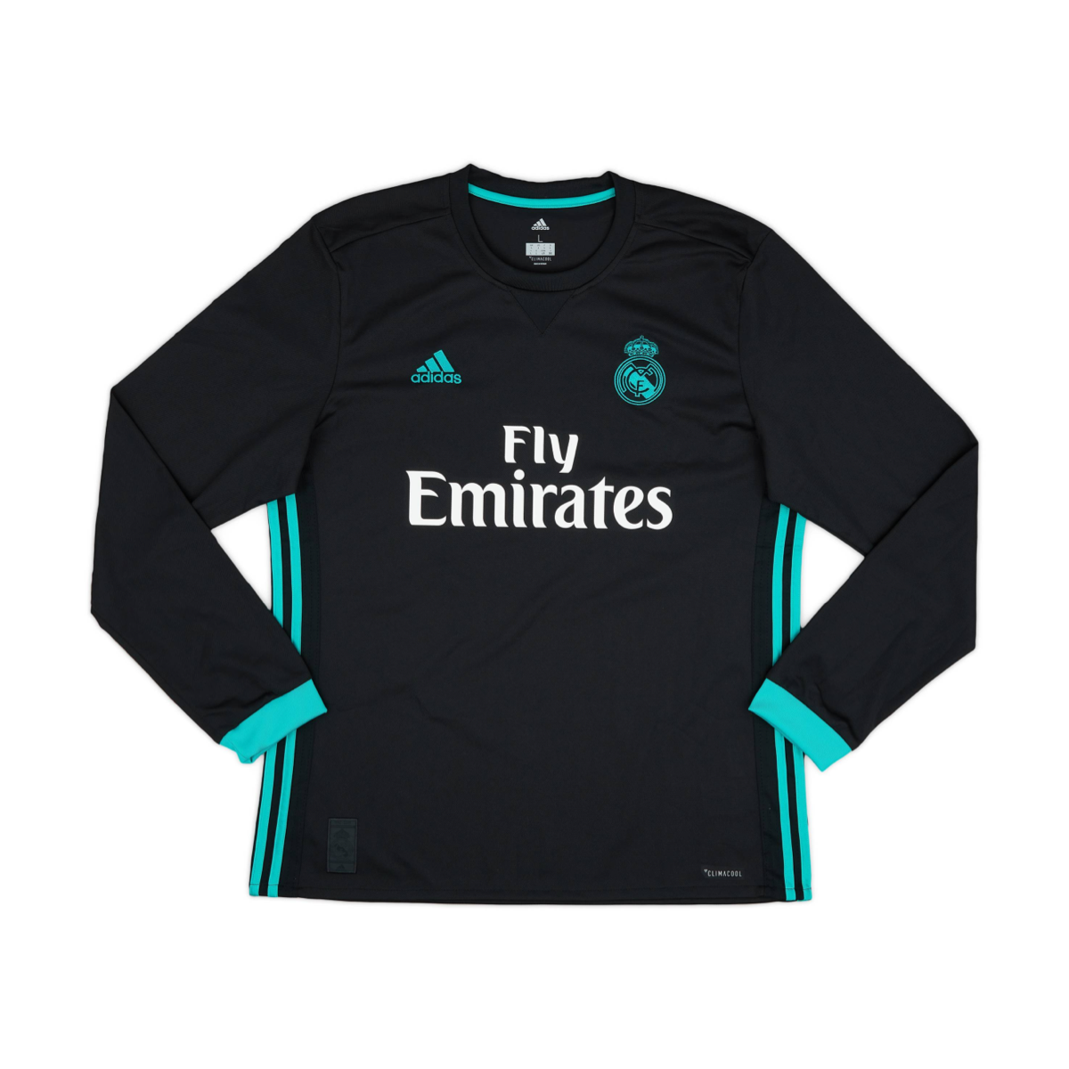 2017-18 Real Madrid CF 2a Equipacion Manga Larga