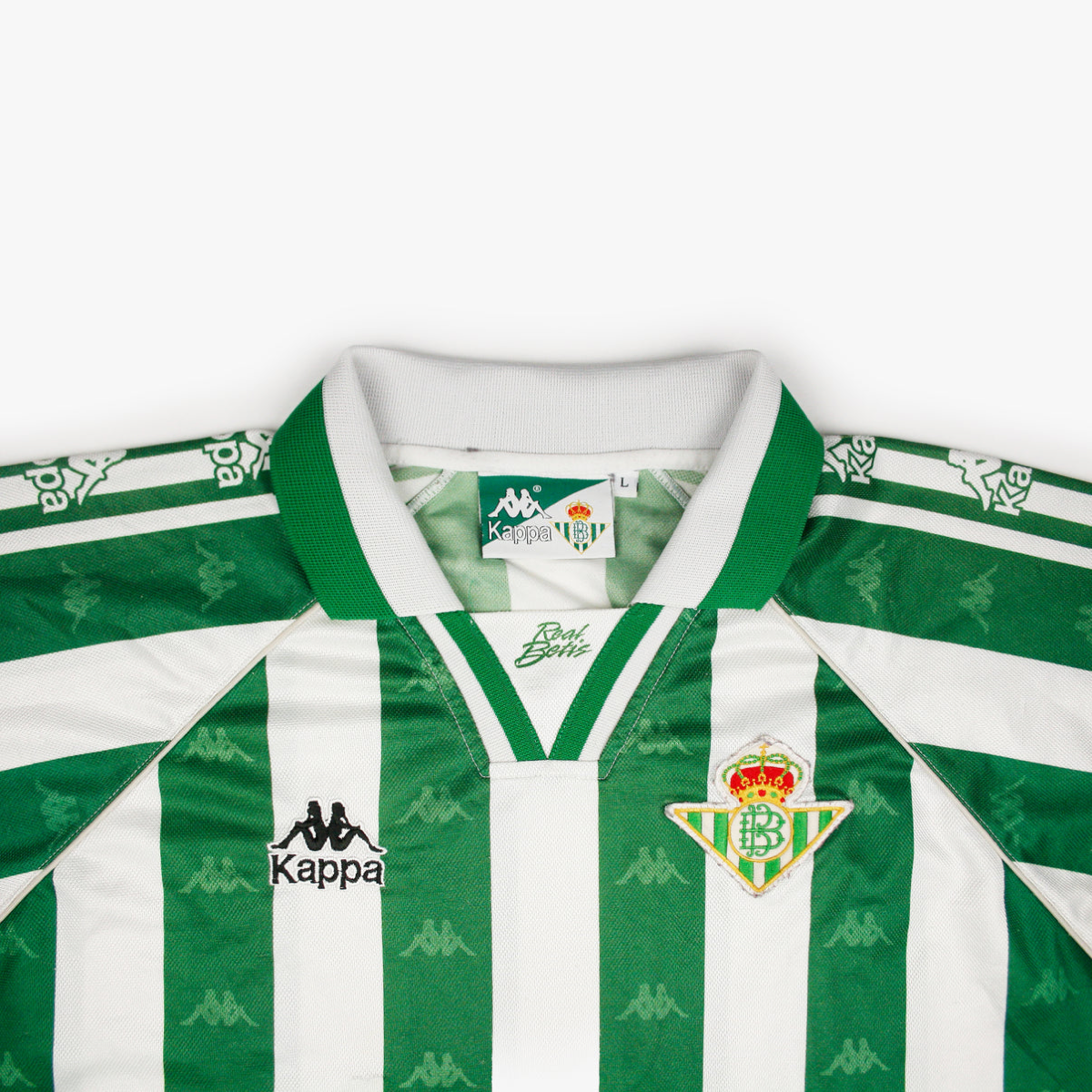 1995-97 Real Betis Balompié 1a Equipacion Manga Larga