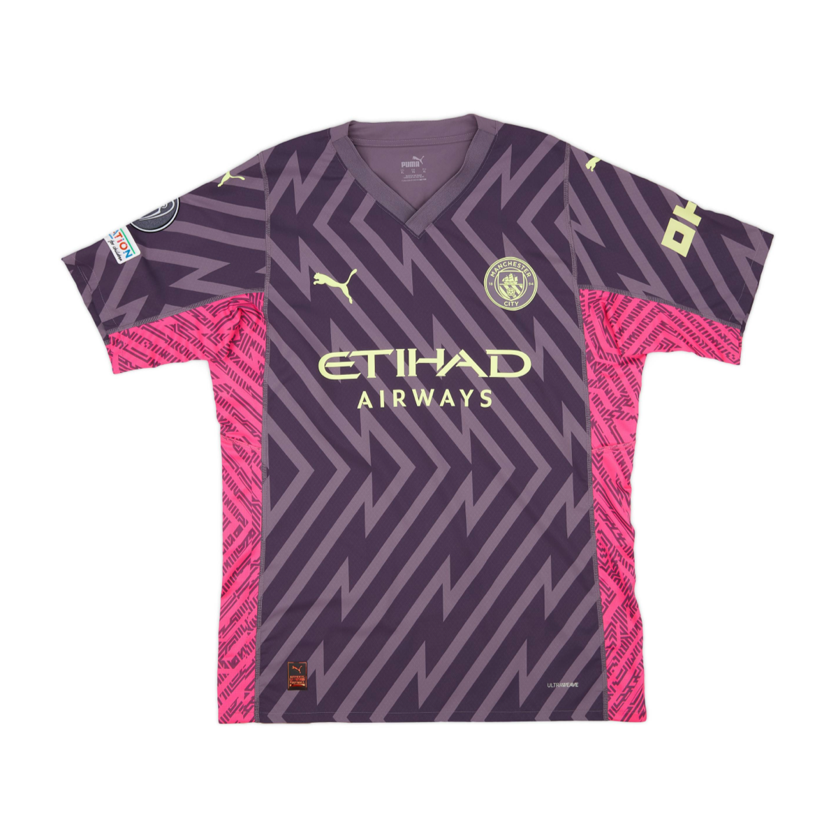 2023-24 Manchester City FC Equipacion Portero Lila