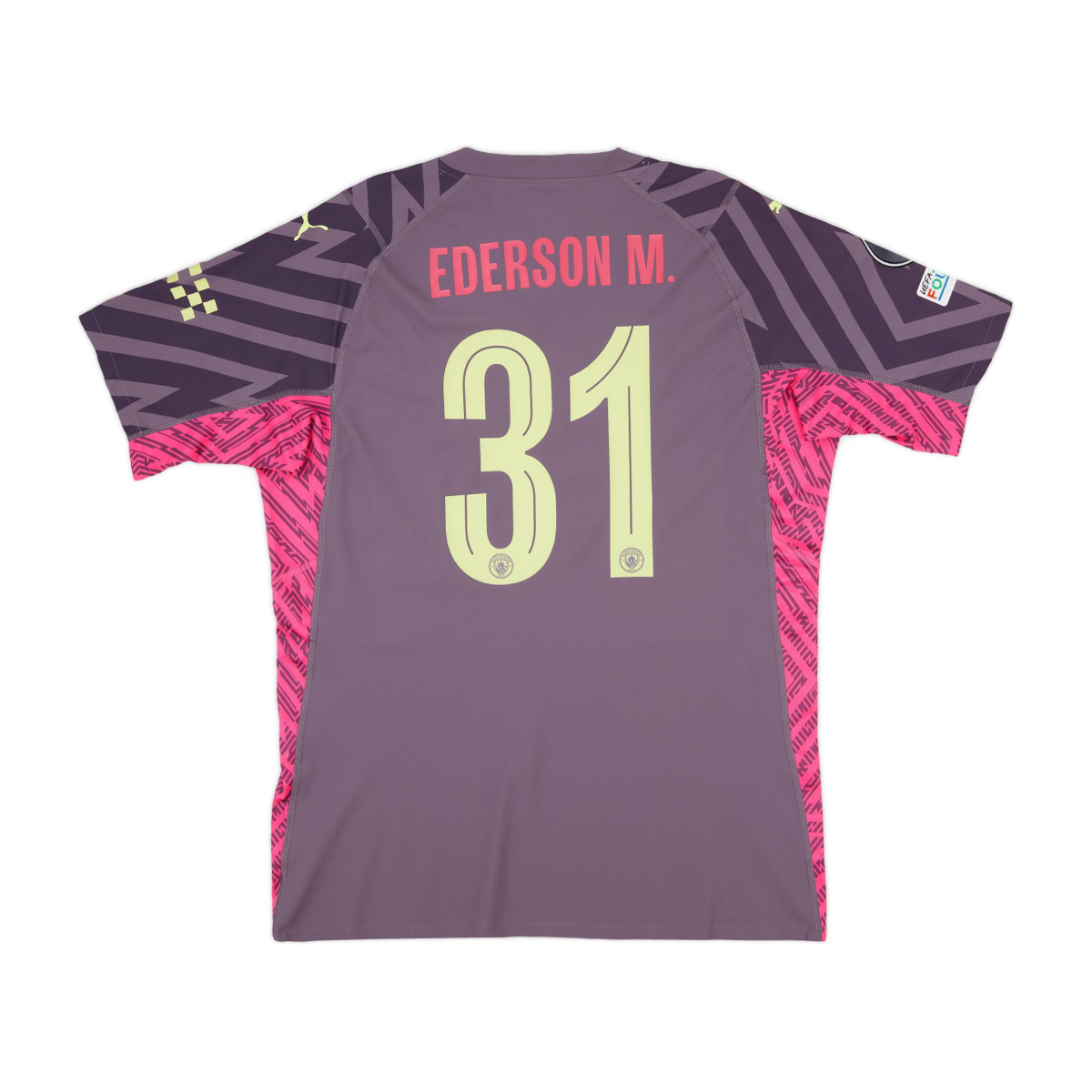 2023-24 Manchester City FC Equipacion Portero Lila