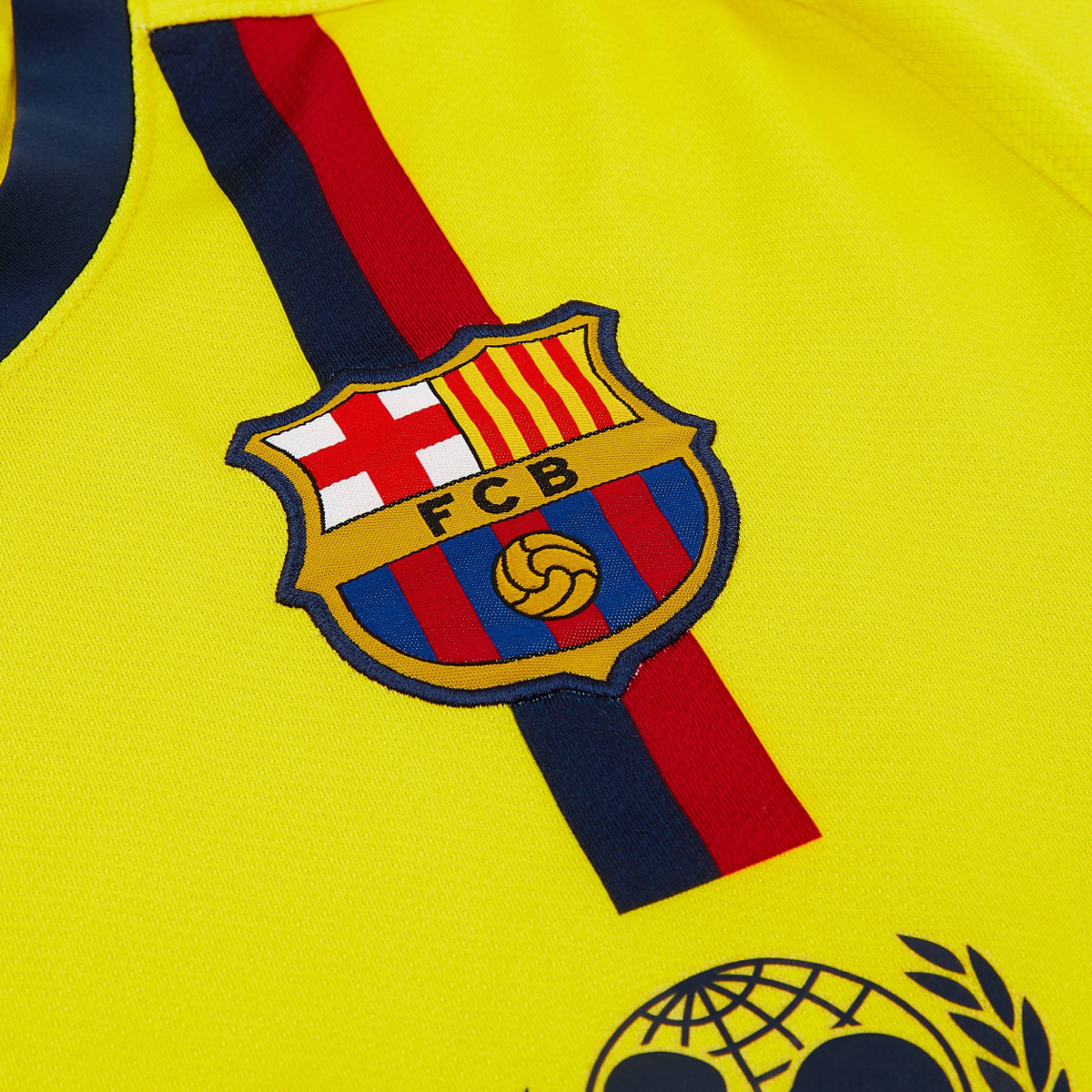 2008-09 FC Barcelona 2a Equipacion Manga Larga