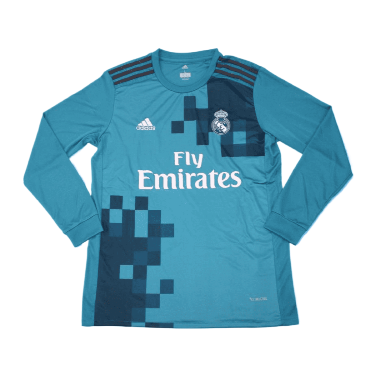2017-18 Real Madrid CF 3a Equipacion Manga Larga