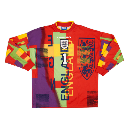 1995 Inglaterra Equipacion Portero Manga Larga