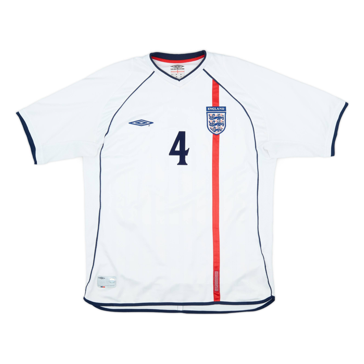 2002 Inglaterra 1a Equipacion