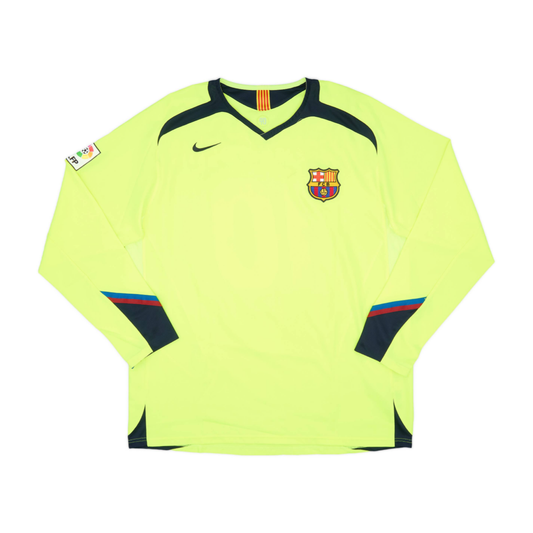 2005-06 FC Barcelona 2a Equipacion Manga Larga