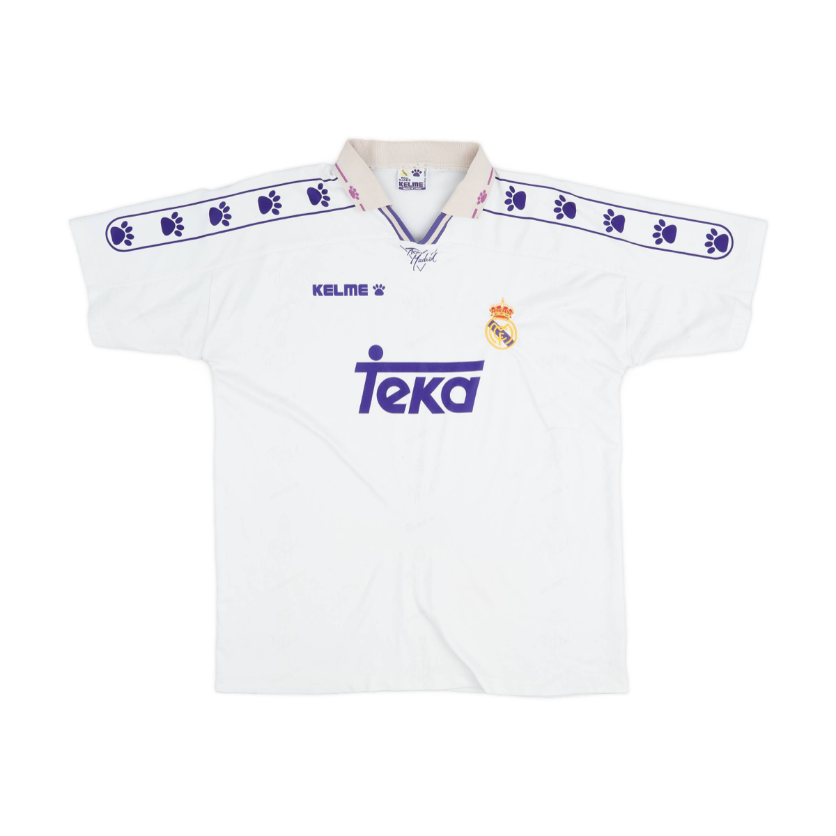 1994-96 Real Madrid CF 1a Equipacion