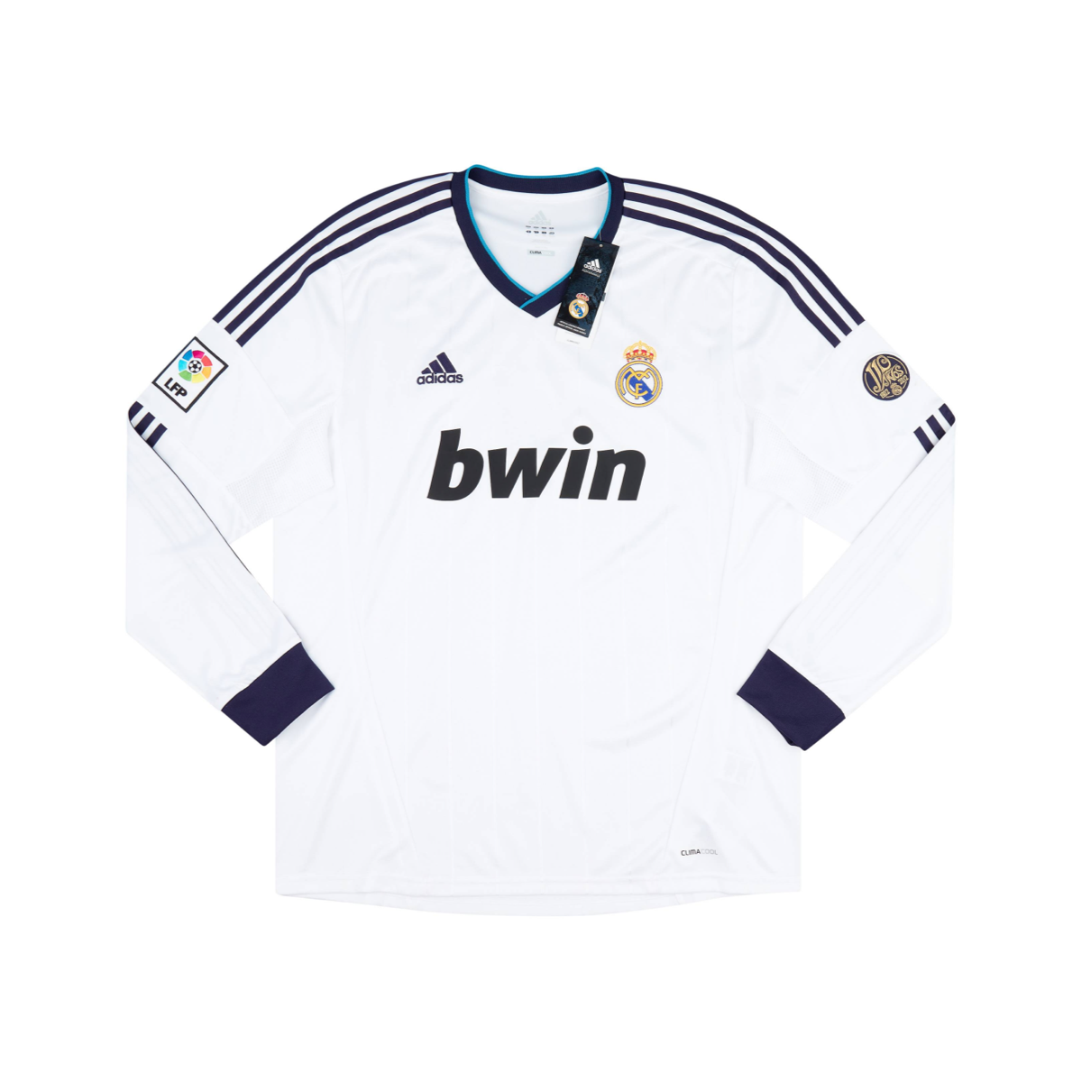 2012-13 Real Madrid CF 1a Equipacion Manga Larga