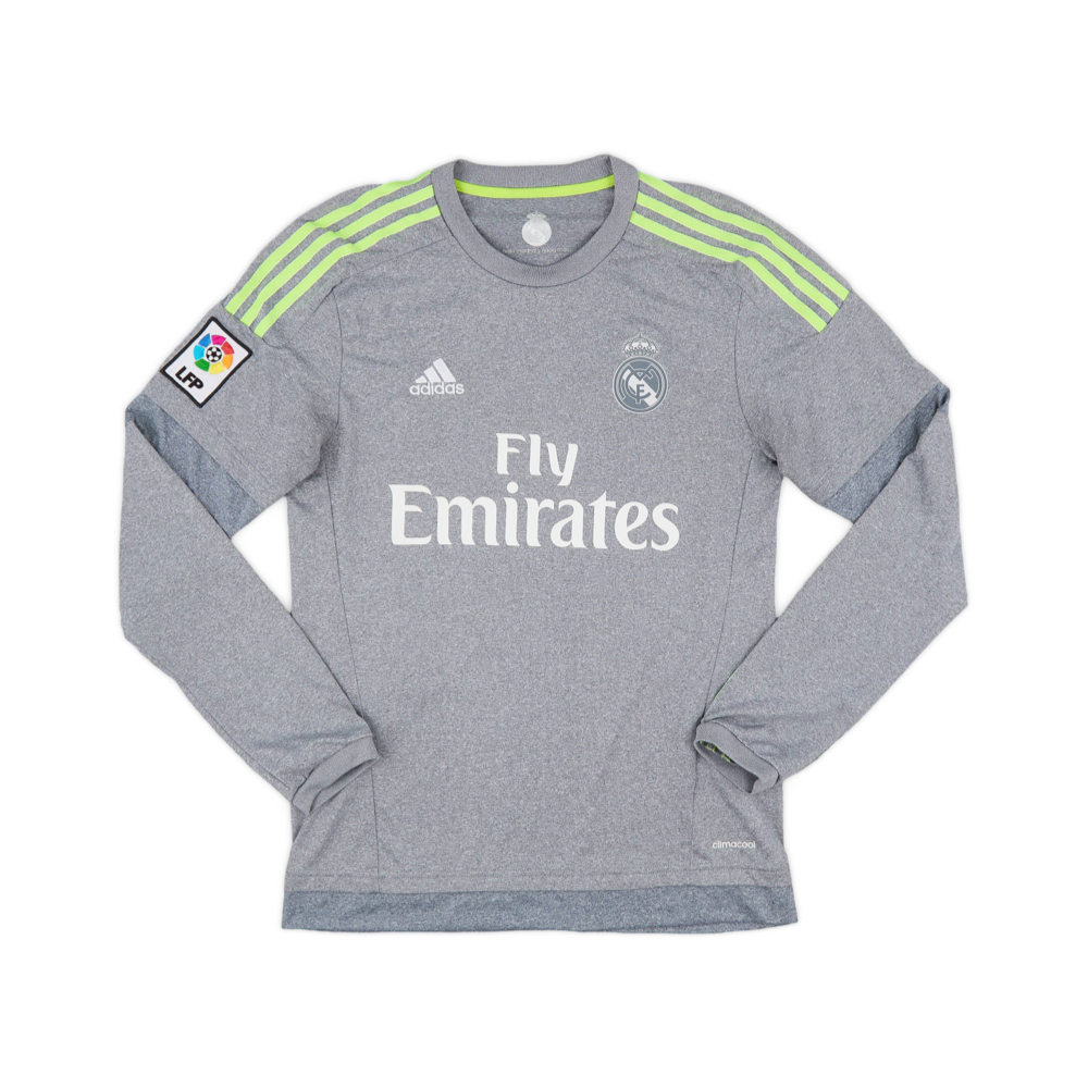 2015-16 Real Madrid CF 2a Equipacion Manga Larga
