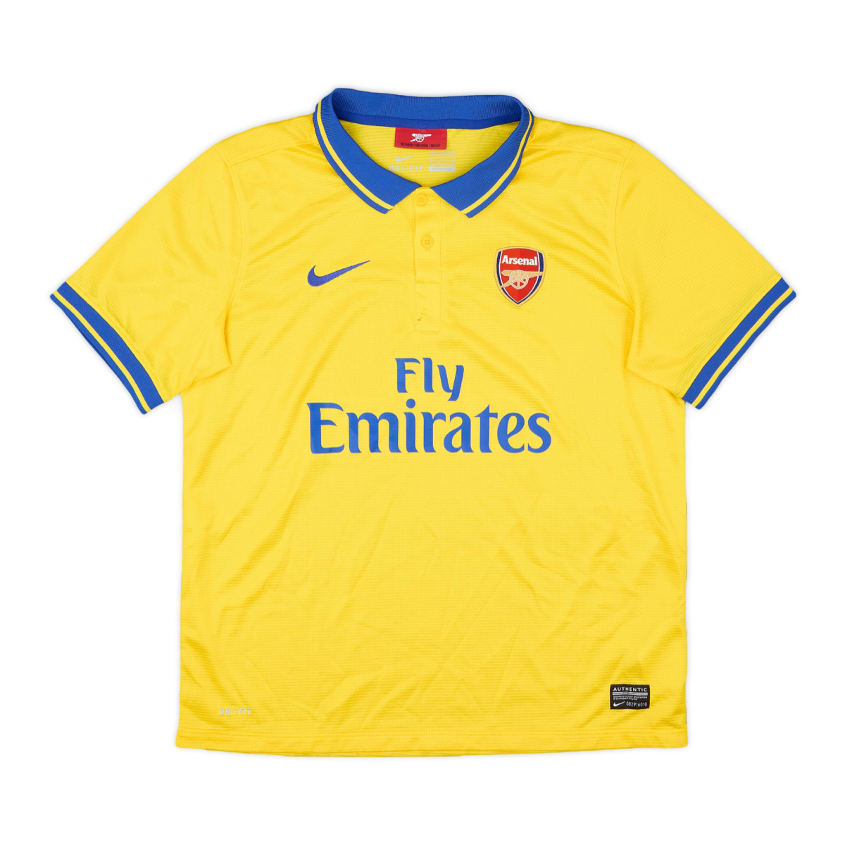 2013-14 Arsenal FC 2a Equipacion