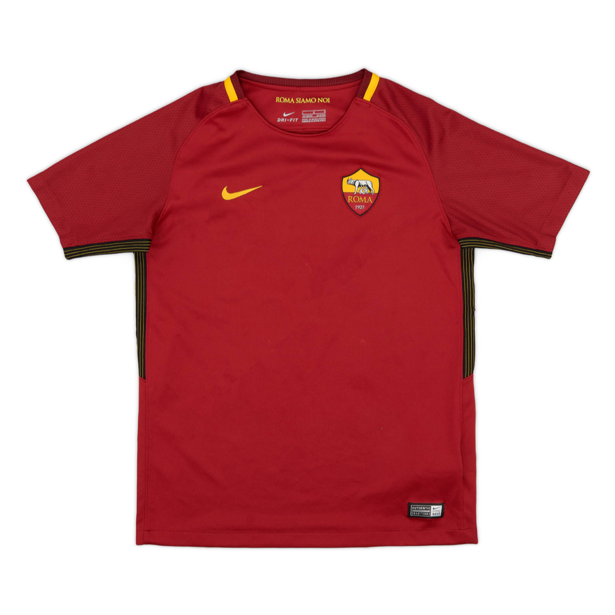 2017-18 AS Roma 1a Equipacion
