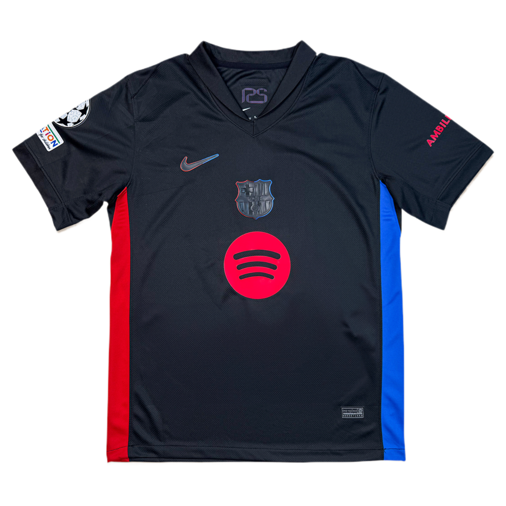 2024-25 FC Barcelona 2a Equipacion Spotify Logo