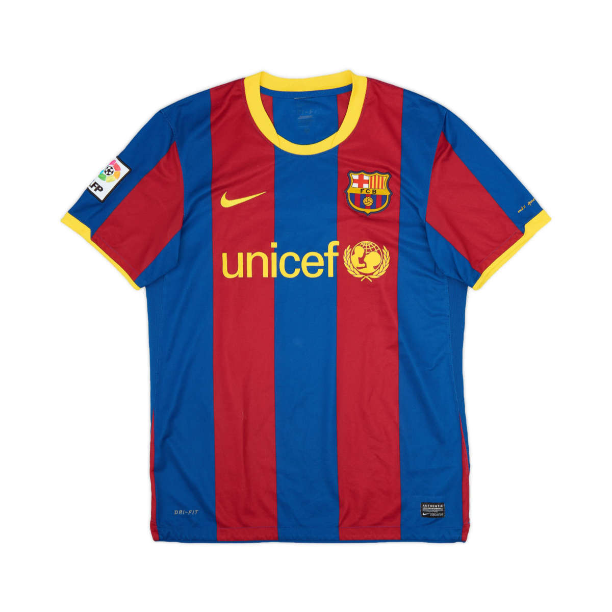 2010-11 FC Barcelona 1a Equipacion
