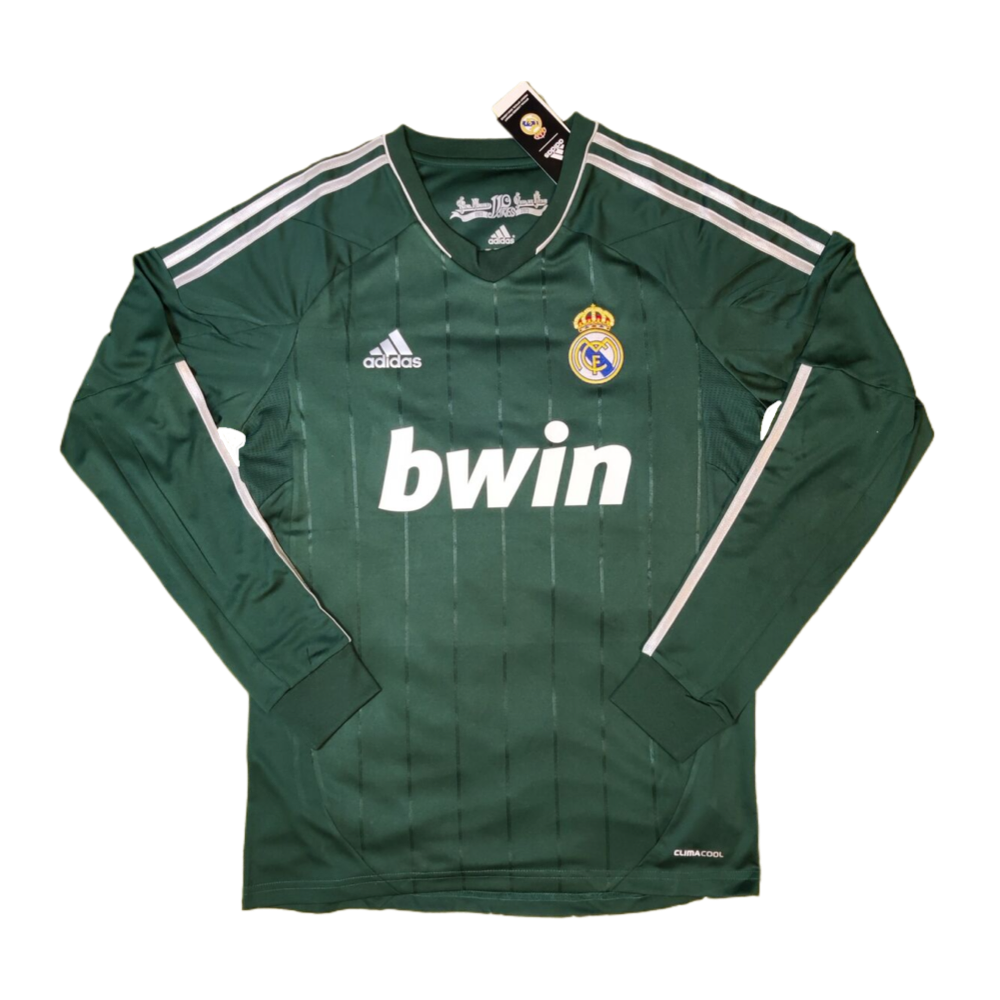 2012-13 Real Madrid CF 3a Equipacion Manga Larga