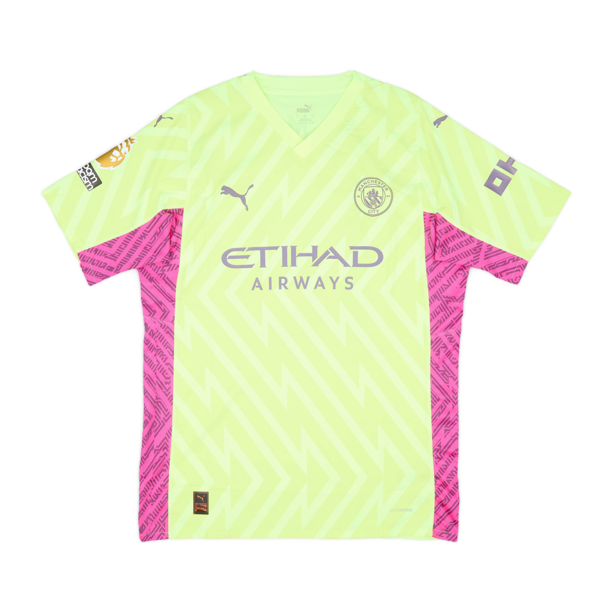 2023-24 Manchester City FC Equipacion Portero Verde