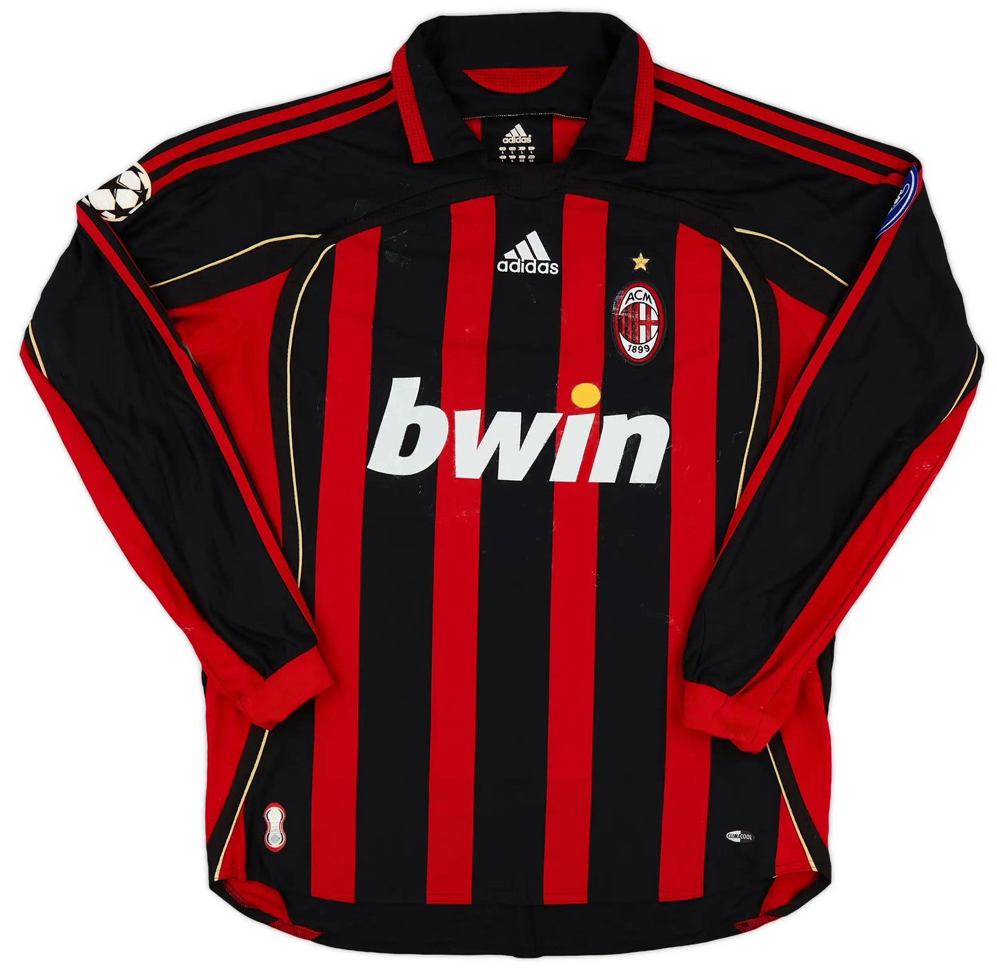 2006-07 AC Milan 1a Equipacion Manga Larga