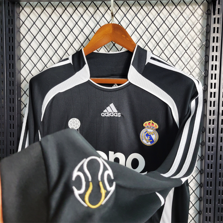 2006-07 Real Madrid CF 3a Equipacion Manga Larga