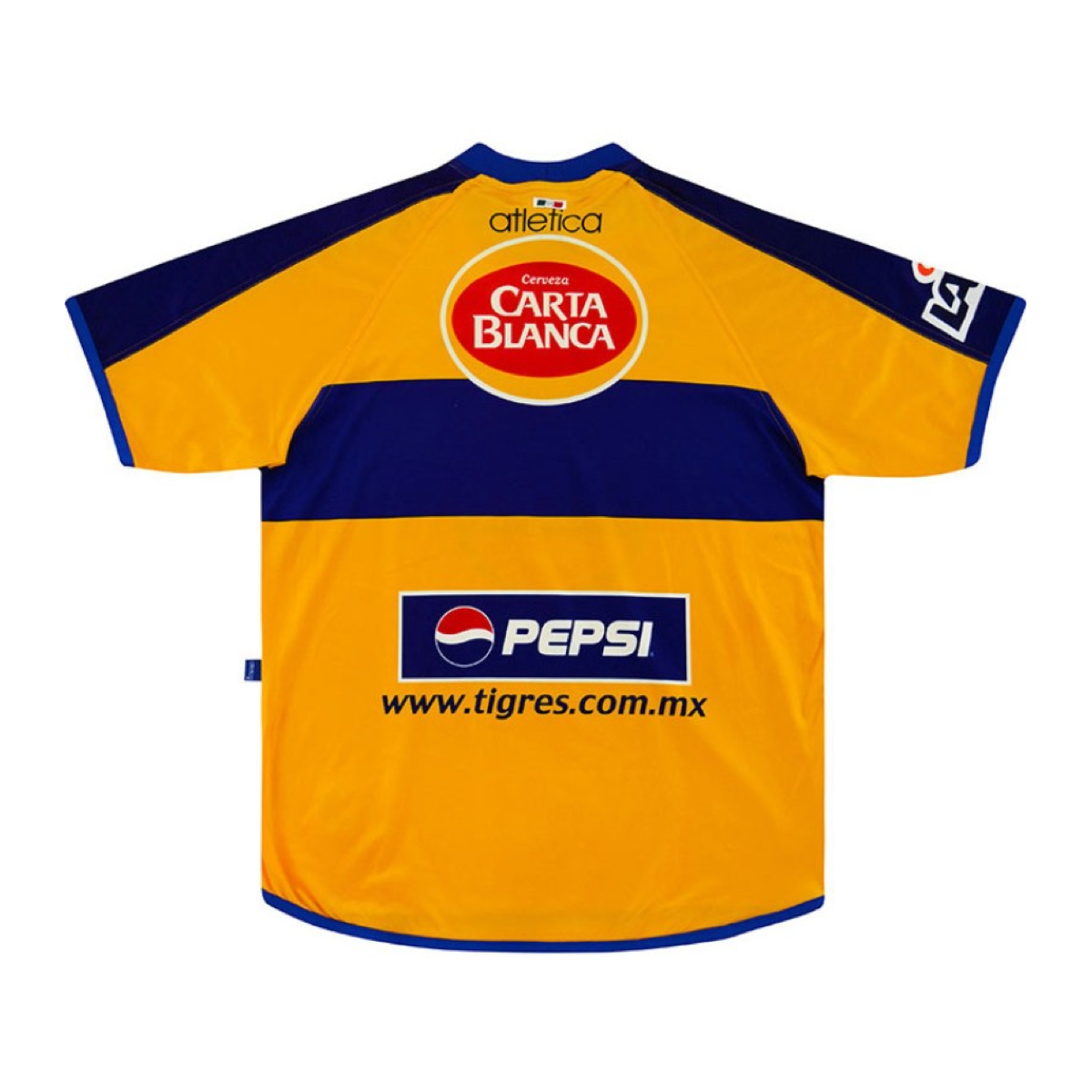 2001-02 Tigres UANL 1a Equipación