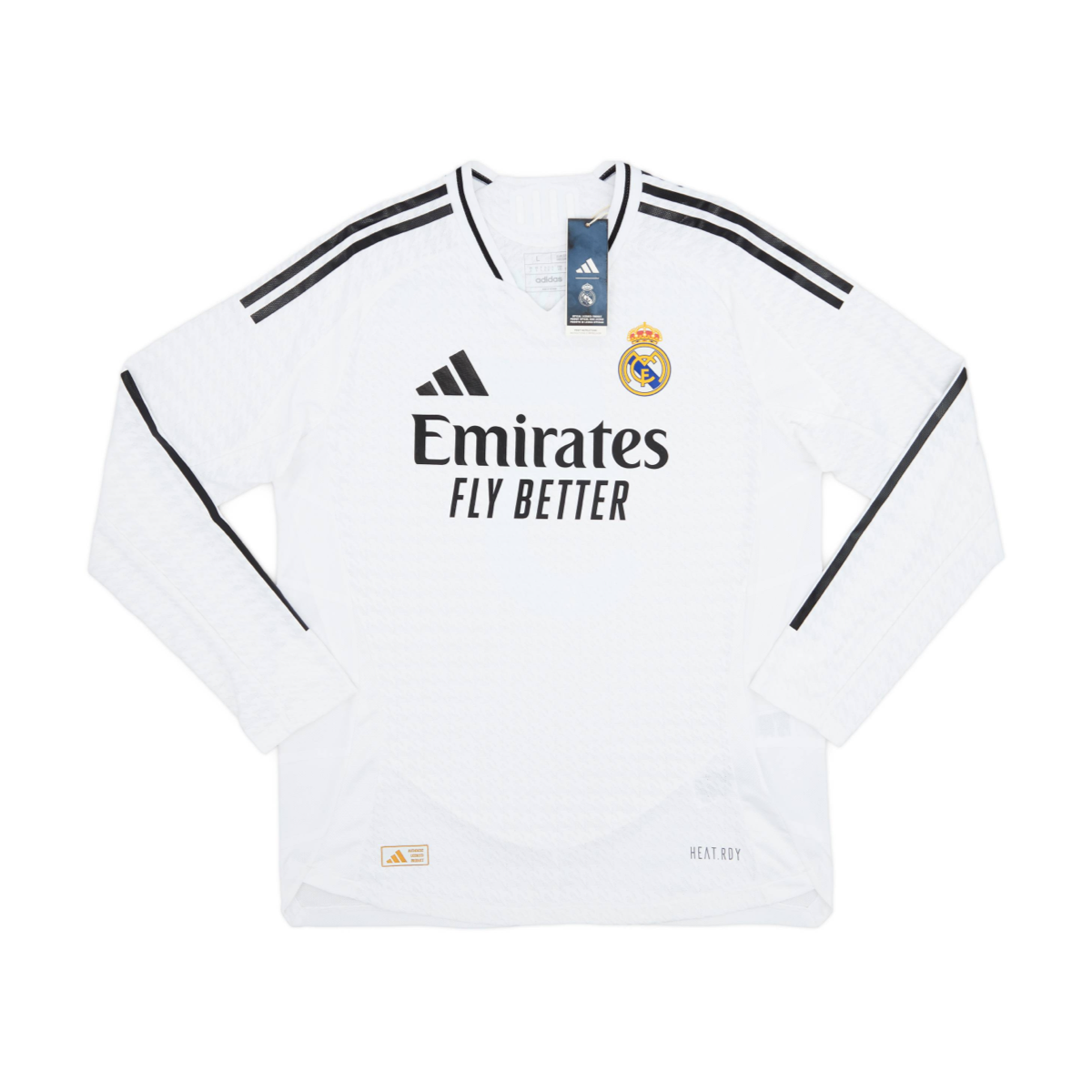 2024-25 Real Madrid CF 1a Equipacion Manga Larga