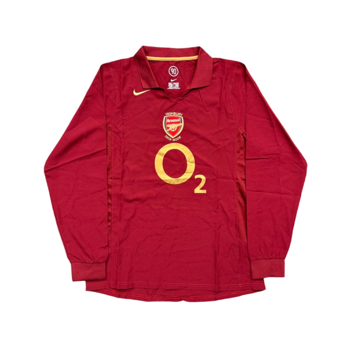 2005-06 Arsenal FC 1a Equipacion Manga Larga