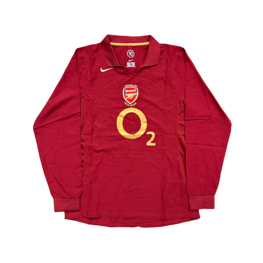 2005-06 Arsenal FC 1a Equipacion Manga Larga