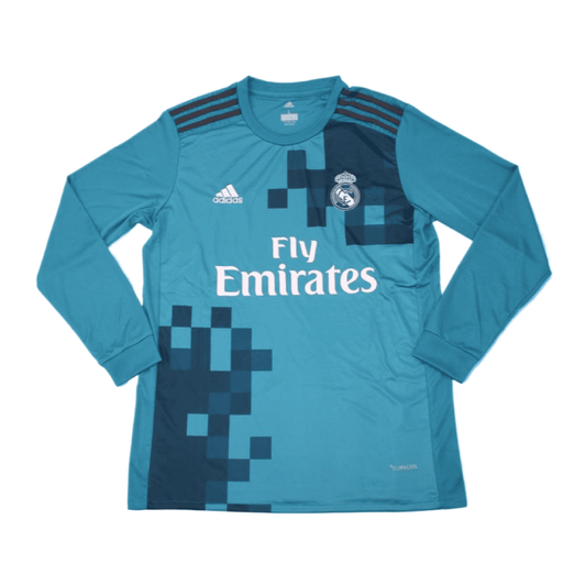 2017-18 Real Madrid CF 3a Equipacion Manga Larga