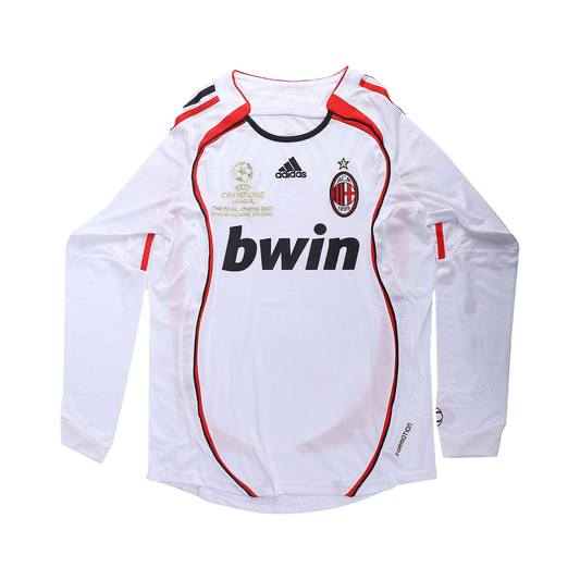 2007-08 AC Milan 2a Equipacion Manga Larga