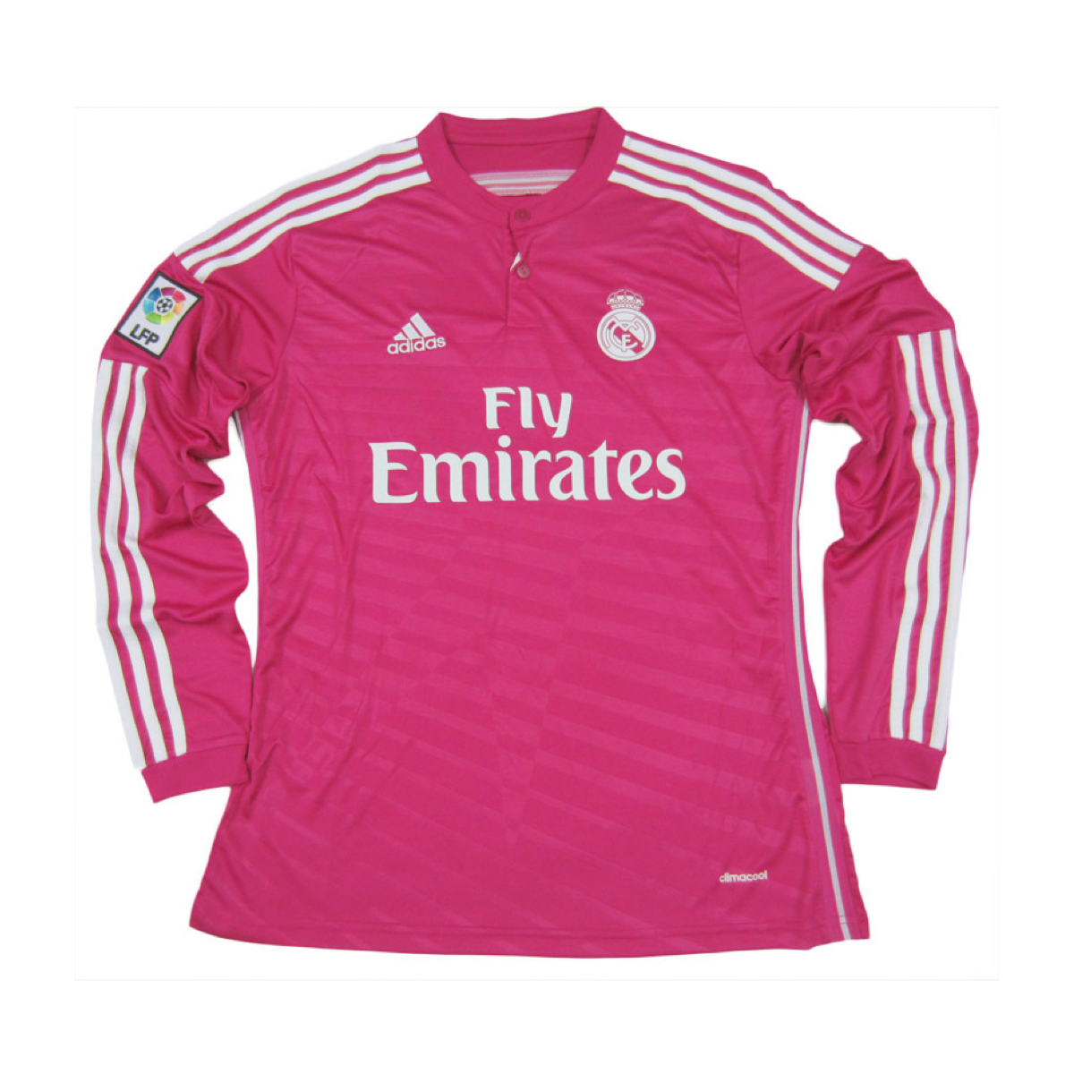 2014-15 Real Madrid CF 2a Equipacion Manga Larga