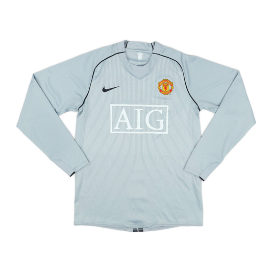 2007-08 Manchester United FC Equipacion Portero Gris Manga Larga