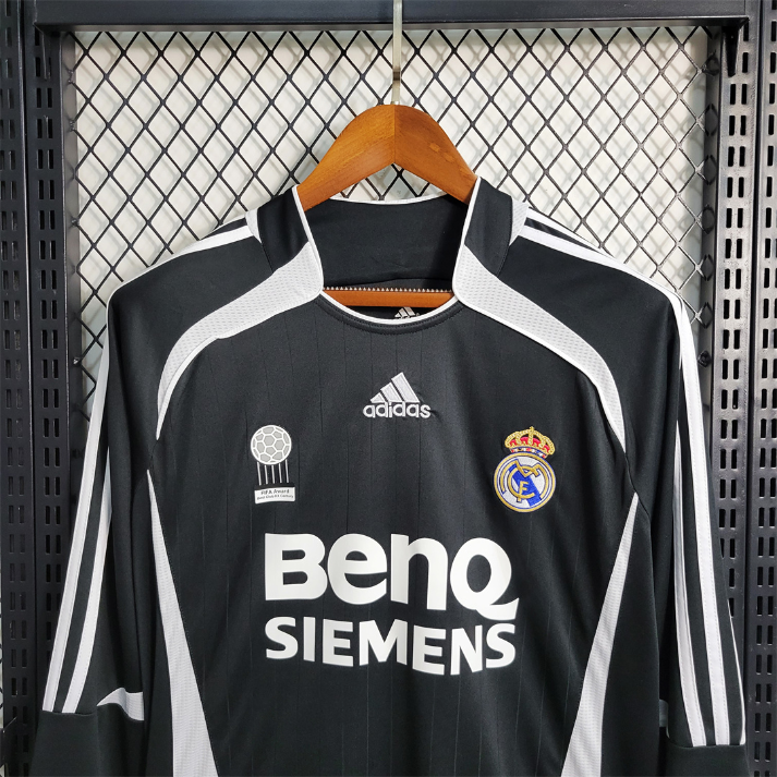 2006-07 Real Madrid CF 3a Equipacion Manga Larga