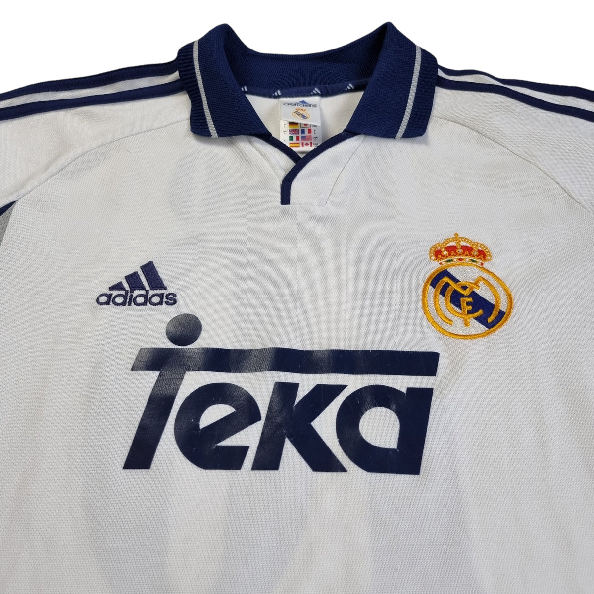 2000-01 Real Madrid CF 1a Equipacion