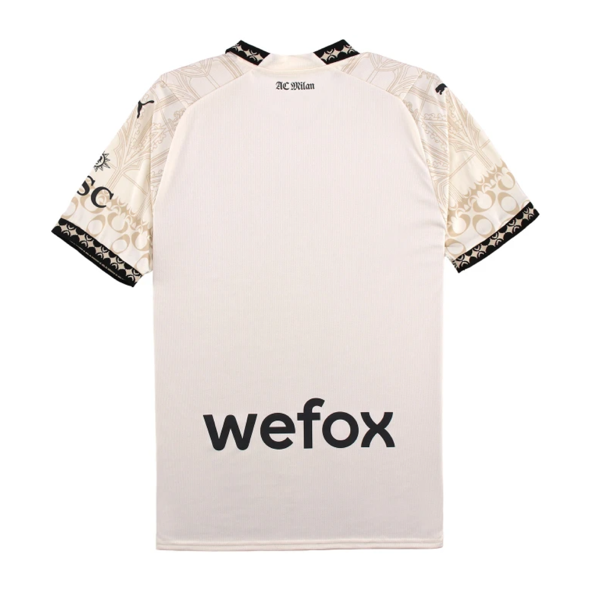 2023-24 AC Milan x Pleasures Equipacion Edicion Especial Beige